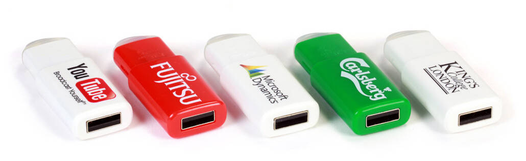 Glide USB Stick bedruckt mit Ihrem Logo