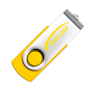 Twister USB Stick Process Yellow C